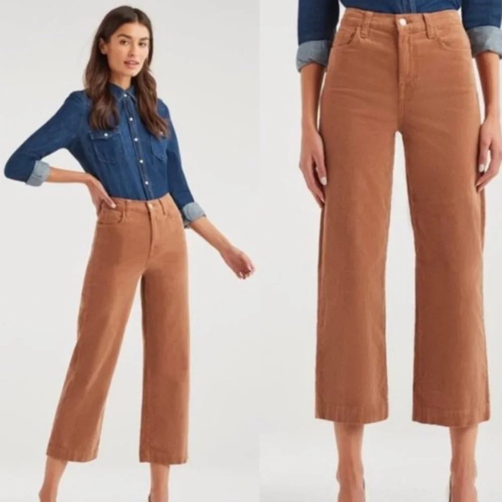 7 For All Mankind Alexa High Rise Cropped Jeans 29 NWT - Picture 3 of 5